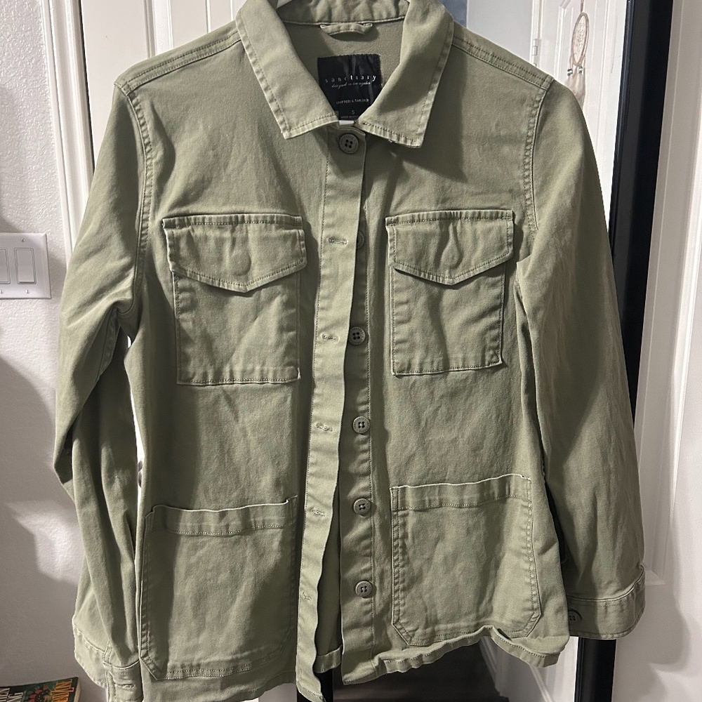 Green Army Jacket